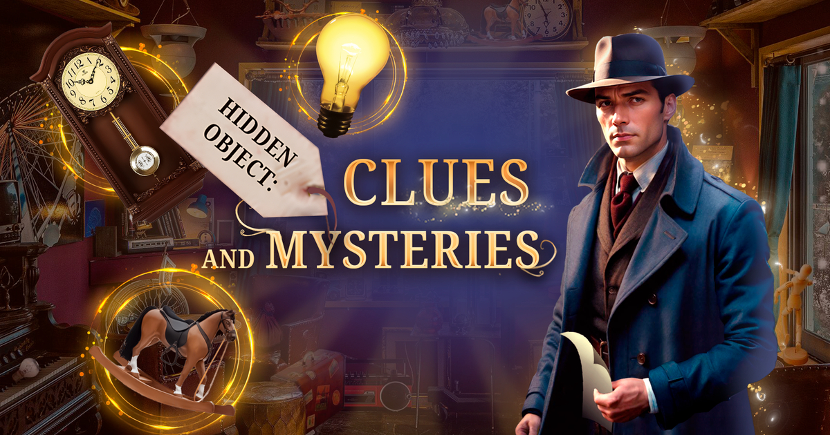 Hidden Object: Clues and Mysteries Cover