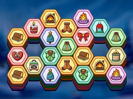 Winter Hexa Stack Cover
