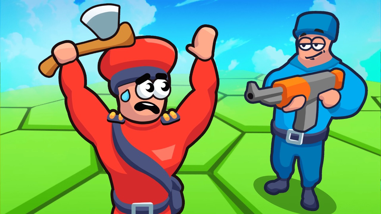 Tile Hex World: Red vs Blue Cover