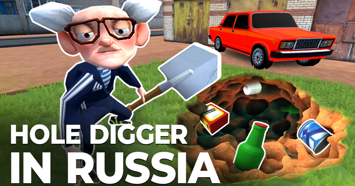 Dig a hole in Russia Cover