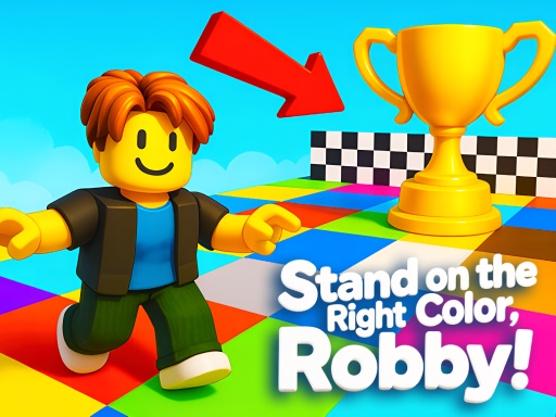 Stand on the Right Color, Robby! Cover