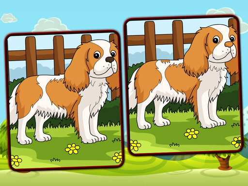 Dogs Spot The Differences Cover