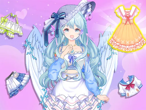 Magic Princess Dress Up Doll Cover
